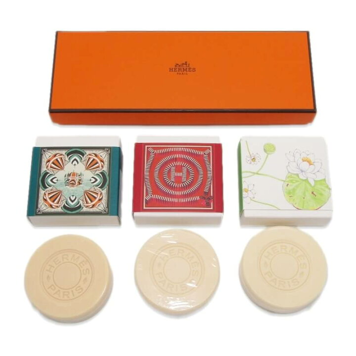 楽天市場】【中古】未使用 HERMES エルメス パフュームドソープ 3点 