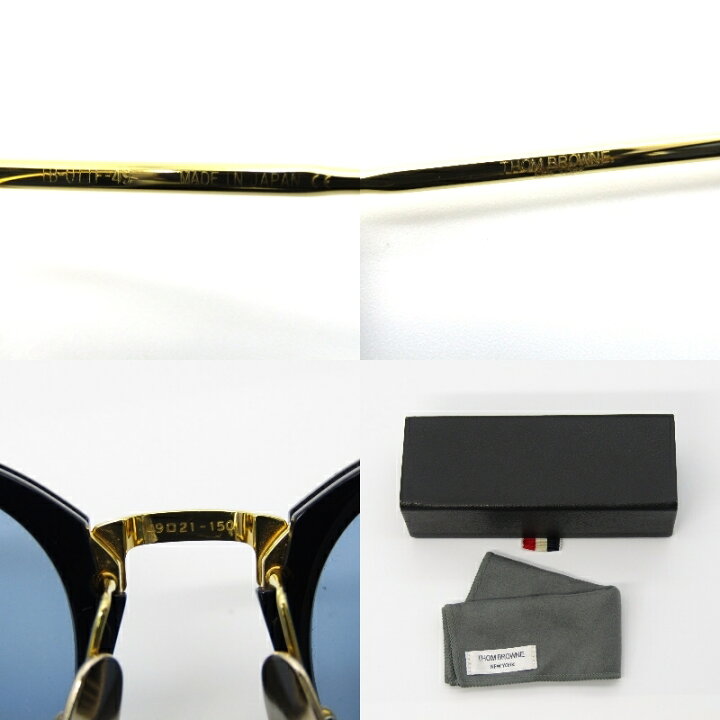 楽天市場】【中古】THOM BROWNE トムブラウン サングラス TB-011F-49  