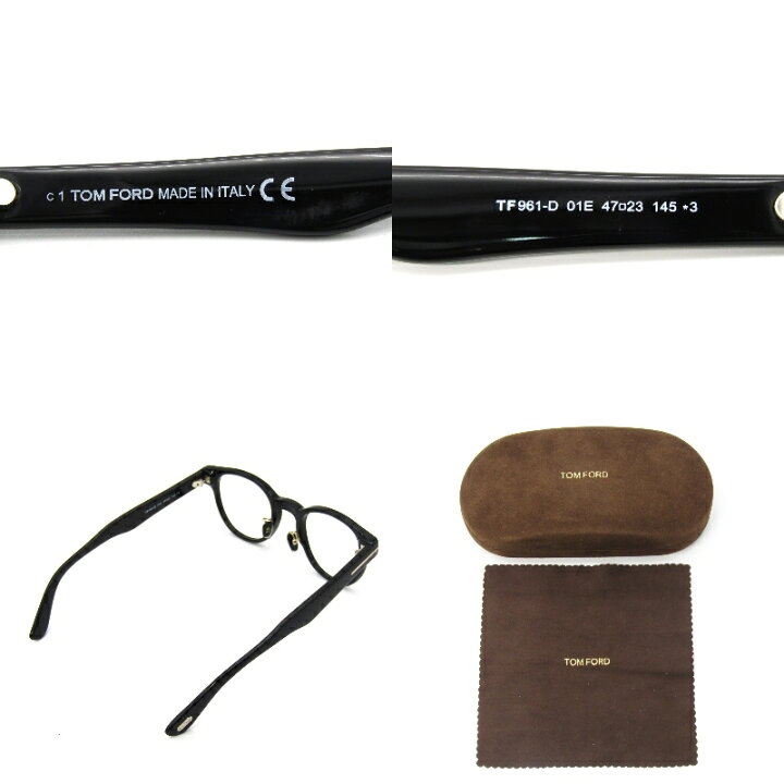 楽天市場】【中古】TOM FORD トムフォード メガネフレーム TF961-D 