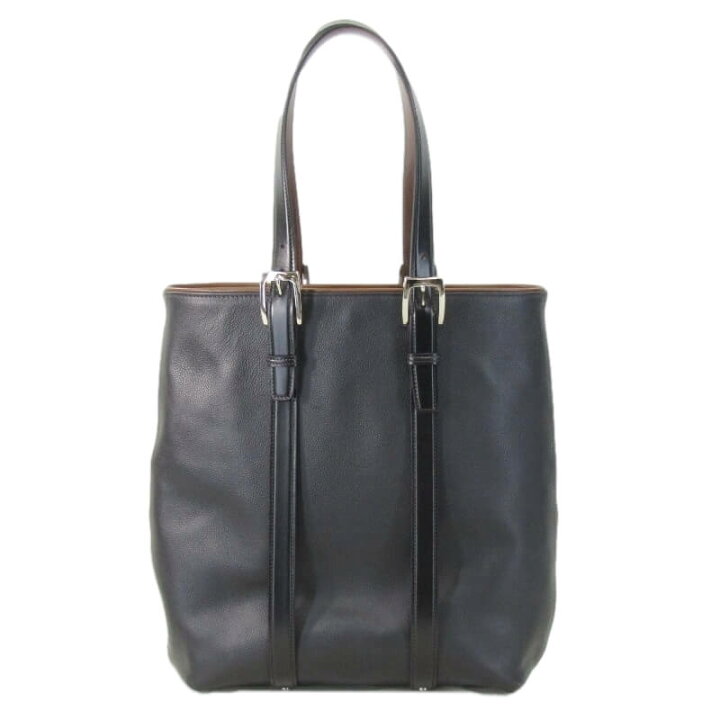 美品 ラストクロップス クレイドル トートバッグ ブラック （ラスト 