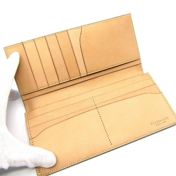 楽天市場】【中古】未使用 Flathority フラソリティ 長財布 FM701 水染  