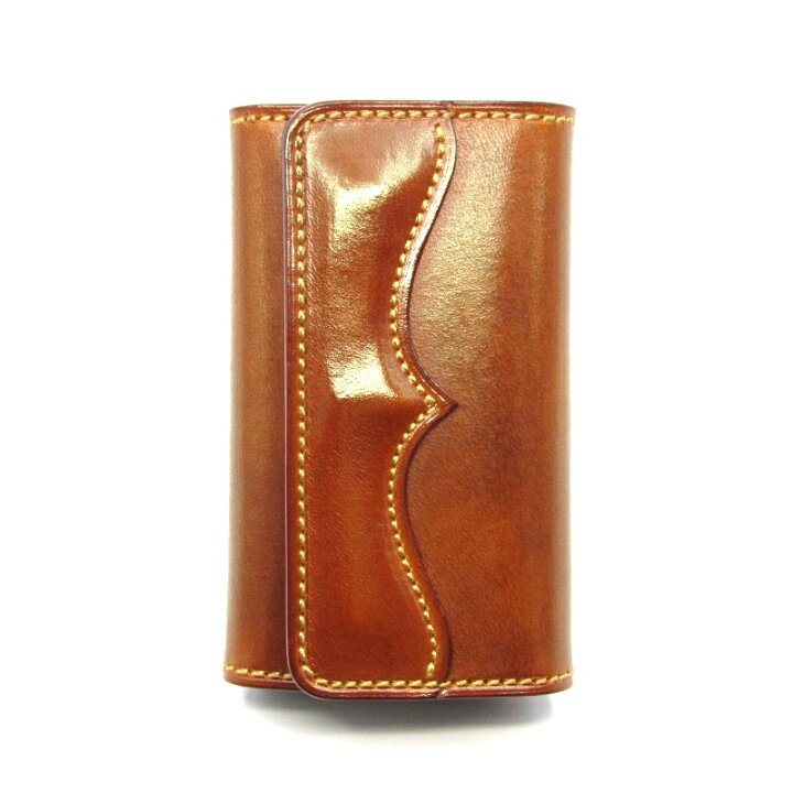 楽天市場】【中古】美品 TRAD-BISON トラッドバイソン キーケース 6連 