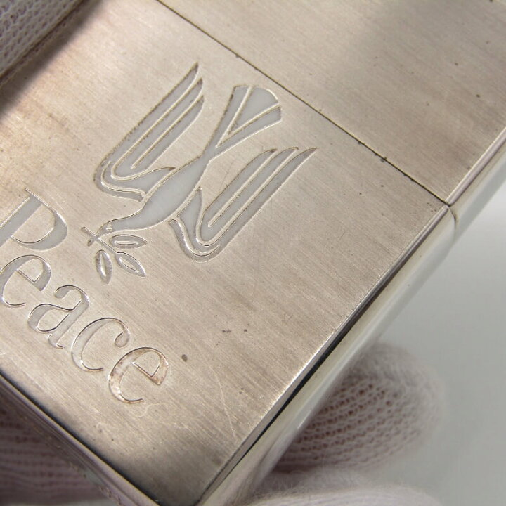 楽天市場】【中古】ZIPPO ジッポ PEACE 両面刻印 2011年製 ピース 
