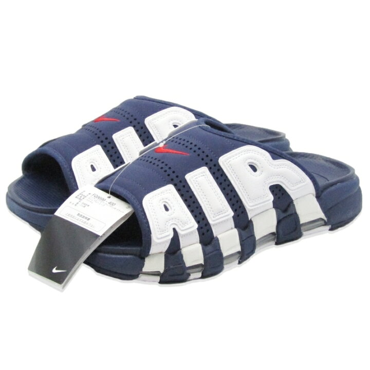 楽天市場】【中古】未使用 NIKE ナイキ 29cm AIR MORE UPTEMPO SLIDE 