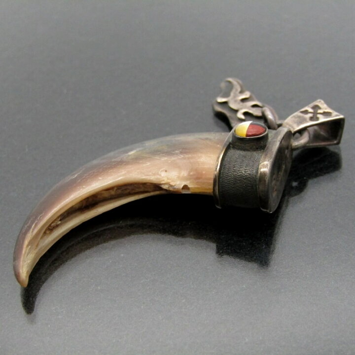 楽天市場】【中古】堀江純 ホリエジュン ペンダント グリズリー クロー 