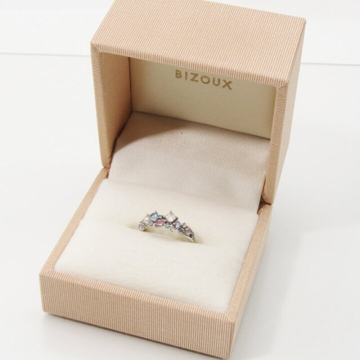 楽天市場】【中古】BIZOUX ビズー リング スノールナコフレ Pt900 