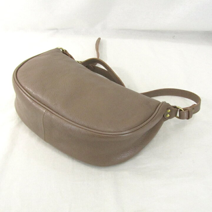 楽天市場】【中古】未使用 IL BISONTE イルビゾンテ 三日月2WAYレザー 