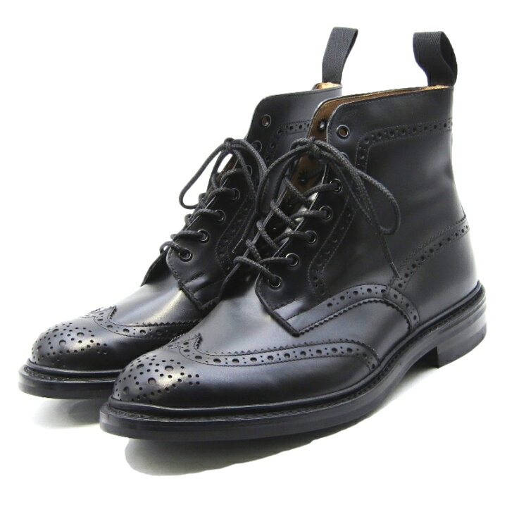 トリッカーズ STOW UK9 ブラック スウェード