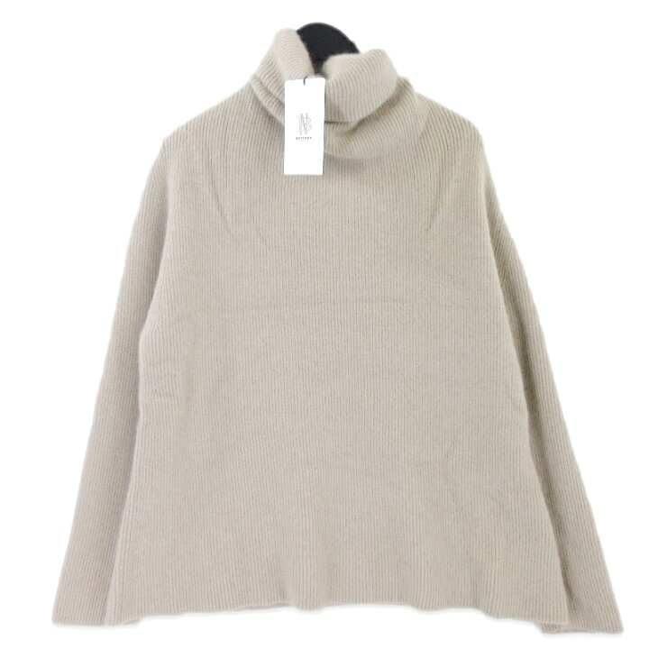 楽天市場】【中古】未使用 BATONER バトナ— カシミヤ フォックス  