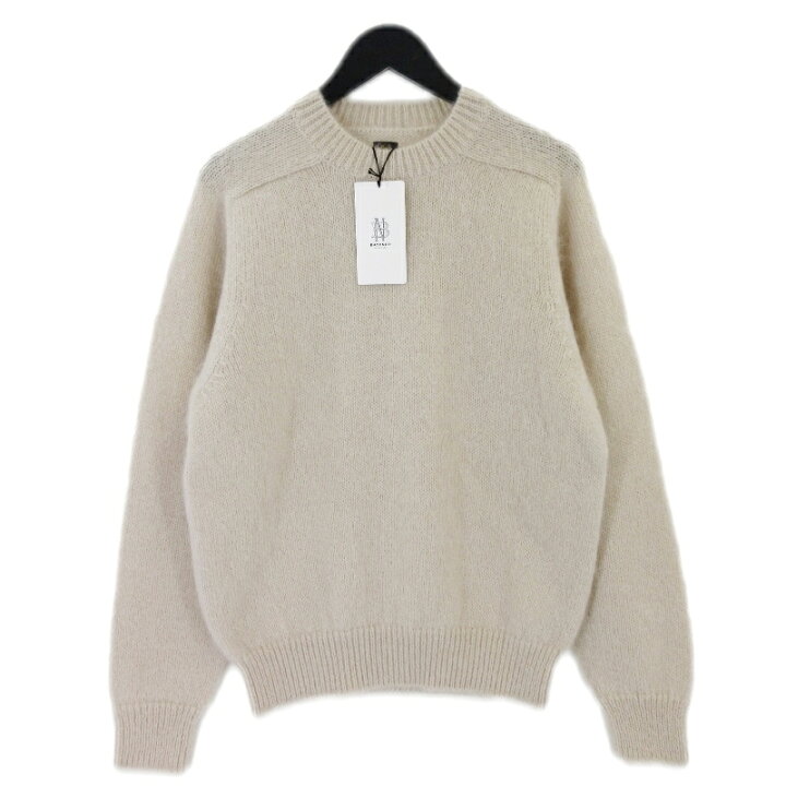 楽天市場】【中古】未使用 BATONER バトナ— モヘア クルーネック BN 