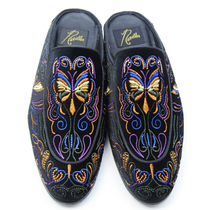 楽天市場】【中古】美品 Needles ニードルス 41 ベルベットミュール 