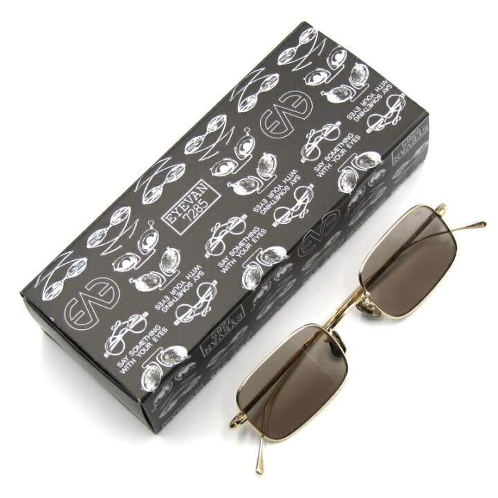 楽天市場】【中古】美品 EYEVAN7285 アイヴァン7285 サングラス MODEL 