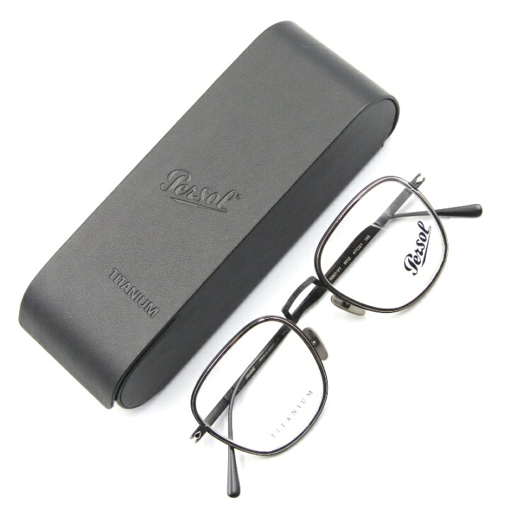 楽天市場】【中古】未使用 Persol ペルソール メガネフレーム TITANIUM 