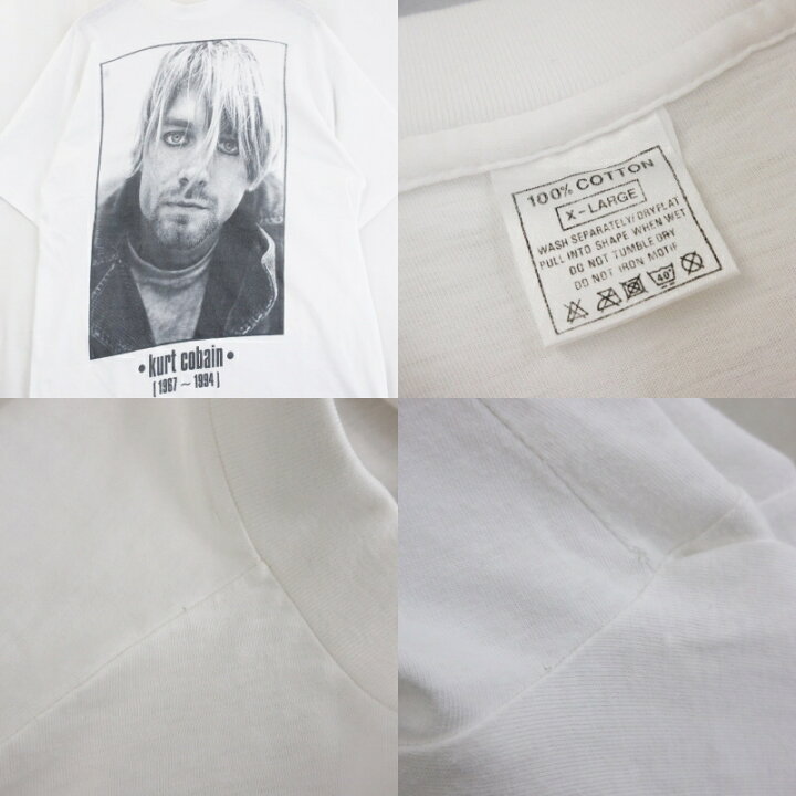 楽天市場】【中古】ヴィンテージバンドTシャツ カートコバーン Kurt 