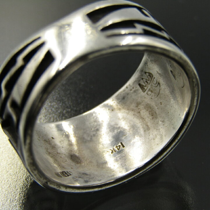 楽天市場】【中古】Jason Takala ホピ族 リング 14K メイズ ジェイソン  