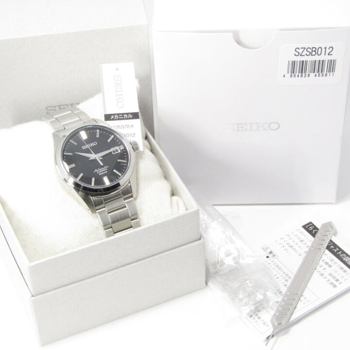 楽天市場】【中古】美品 SEIKO セイコー 自動巻き メカニカル SZSB012 