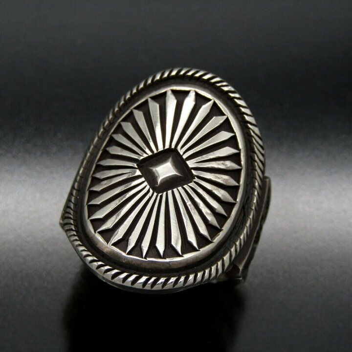 楽天市場】【中古】美品 Calvin Martinez ナバホ族 リング サン 