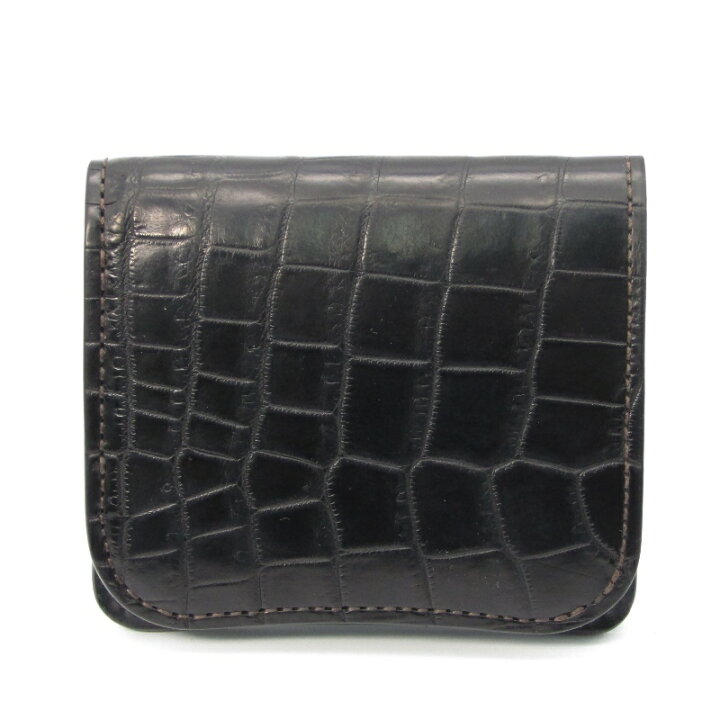 楽天市場】【中古】WILDSWANS ワイルドスワンズ ミニ財布 クロコ PALM  
