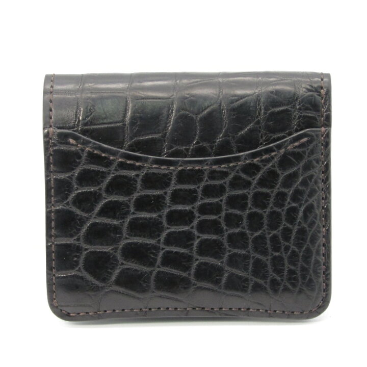 楽天市場】【中古】WILDSWANS ワイルドスワンズ ミニ財布 クロコ PALM  