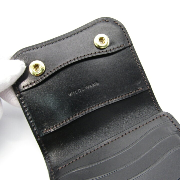 楽天市場】【中古】WILDSWANS ワイルドスワンズ ミニ財布 クロコ PALM 