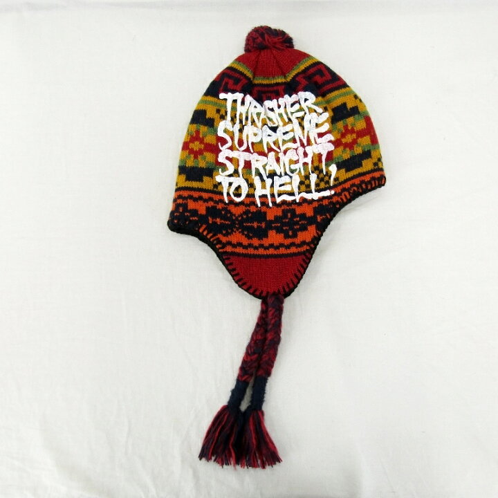 楽天市場】【中古】未使用 Supreme x THRASHER シュプリーム ニット 