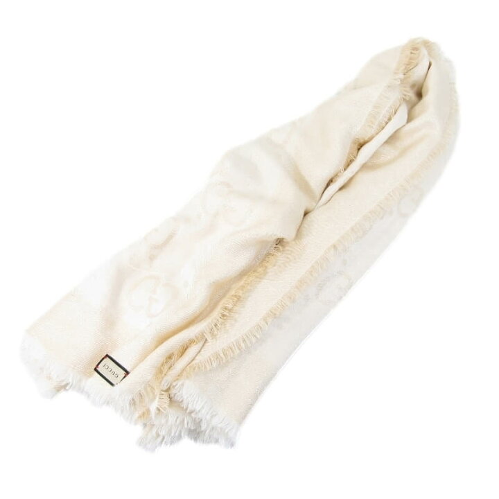 楽天市場】【中古】GUCCI グッチ GGラメ ジャカード ショール 694839  