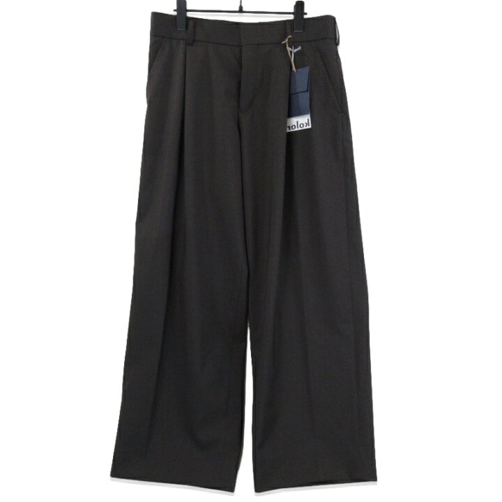楽天市場】【中古】未使用 kolor カラー スラックス 25SCM-P03102 25SS 