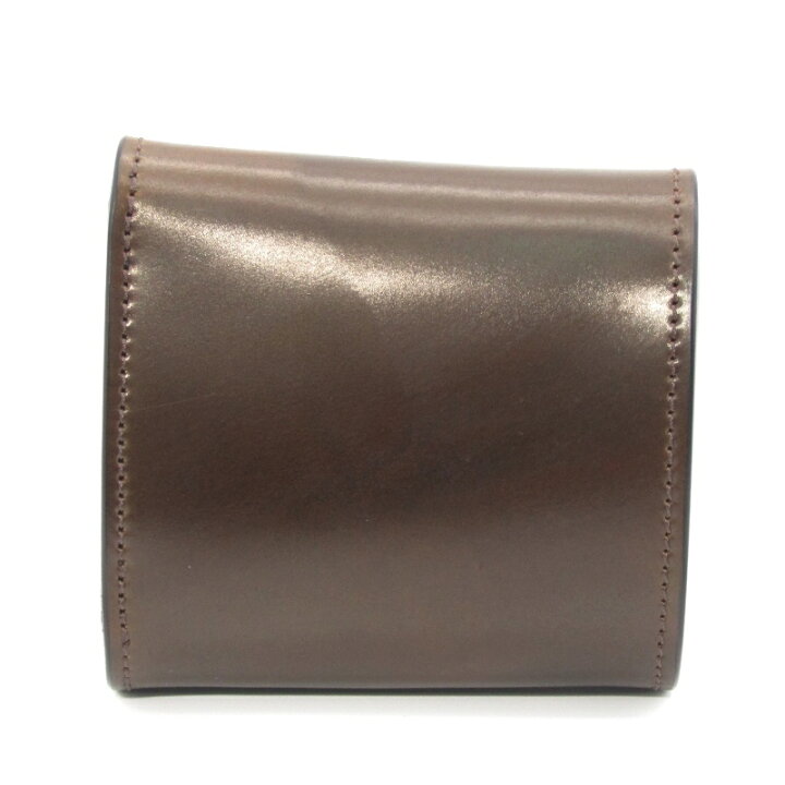 楽天市場】【中古】未使用 ROBUSTA LEATHER ロブスタ 三つ折り財布 