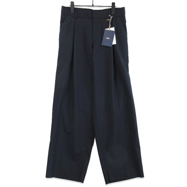 楽天市場】【中古】未使用 kolor カラー ワイド スラックスパンツ 