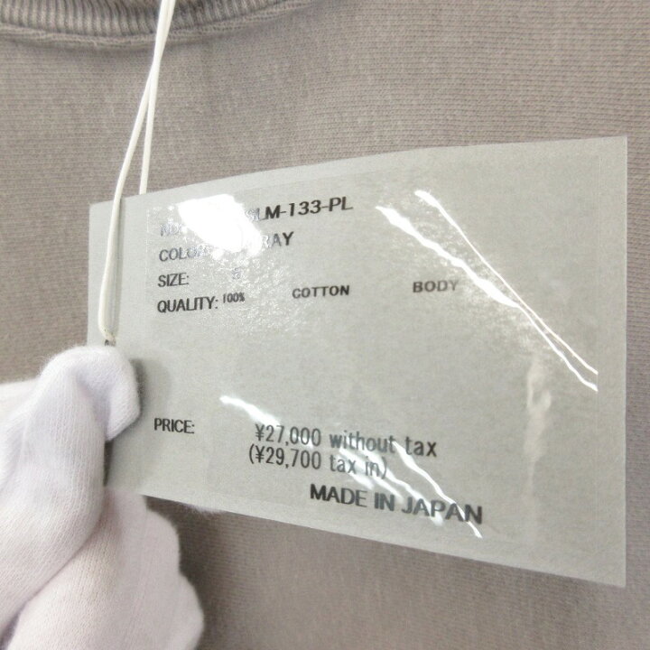 楽天市場】【中古】未使用 CIOTA シオタ クルーネックスウェット CSLM  