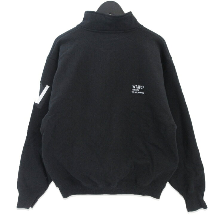 楽天市場】【中古】WTAPS ダブルタップス ハーフジップスウェット 