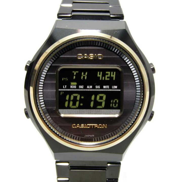 楽天市場】【中古】美品 CASIO カシオ CASIOTRON TRN-50ZE-1AJR カシオ  