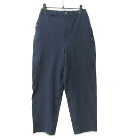 【中古】美品 THE NORTH FACE PURPLE LABEL ノースフェイス パープルレーベル ワイドテーパード Tapered Field Pants ネイビー WS NT5359N Stretch Twill Wide フィールドパンツ ウィメンズ レディース イージーパンツ ストレッチツイル レディース 27109689