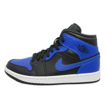 楽天市場】エア ジョーダン 1 ミッド black/hyper royal/whiteの通販