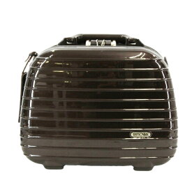 【中古】RIMOWA リモワ ビューティーケース 852.38 サルサ デラックス 16L ポリカーボネート TSAロック ブラウン バッグ 鞄 24004420