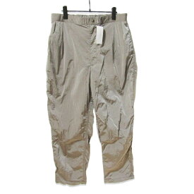 【中古】未使用 nanamica ナナミカ Boardwalk Pants S24FC003 ボードウォークパンツ イージーパンツ ナイロン ベージュ 34 タグ付きメンズ 27110925