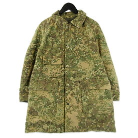 【中古】Engineered Garments エンジニアドガーメンツ リバーシブルコート ヘリンボーン Reversible Coat - Brown Camo Nyco カモ XSRipstop メンズ 20020278