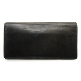 【中古】GANZO ガンゾ 長財布 57457 GUD2 ファスナー小銭入付き ジーユーディー 二つ折り カーフ ネイビー レザー 24005261