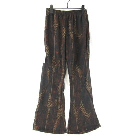 【中古】未使用 elephant TRIBAL fabrics エレファントトライバルファブリックス イージーパンツ E02-FP25S(Mesh) 茶 S タグ付き ブラウン メンズ 65008694