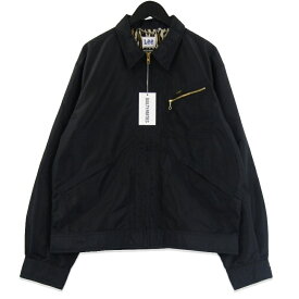 【中古】未使用 WACKO MARIA × Lee ワコマリア NYLON 91-B JACKET 25SS-WMO-LE01 LB0602 レオパード ナイロン ブラック 黒 L タグ付き メンズ 18001162