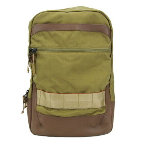 【中古】美品 BRIEFING × DANNER ブリーフィング ダナー バックパック SLIT PACK BRW213P18 バリスティックナイロン レザー COYOTE バッグ 鞄 24005511