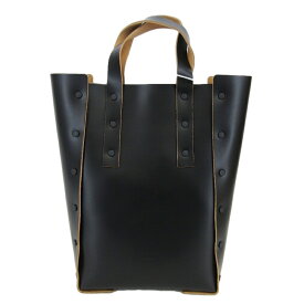 【中古】未使用 Hender Scheme エンダースキーマ assemble hand bag tall M wt-rb-atm アッセンブルハンドルバッグ トール black バッグ 鞄 24005566