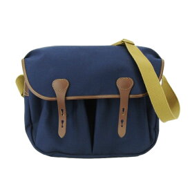 【中古】BILLINGHAM ビリンガム サッチェルショルダーバッグ STUDIO SATCHEL SHOULDER BAG 英国製 イギリス製 ネイビー バッグ 鞄 24005603