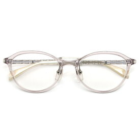 【中古】LineArt CHARMANT ラインアート シャルマン メガネフレーム XL1693 度入り 日本製 Etude エチュード LG クリアライトグレーボストン コンビ エクセレンスチタン メガネ 眼鏡 サングラス 61004013