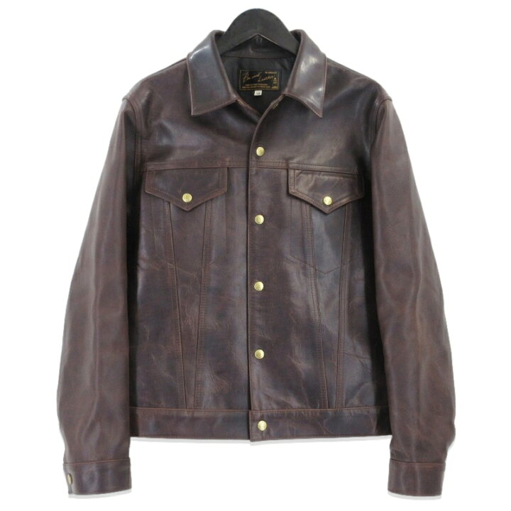 楽天市場】【中古】BONCOURA ボンクラ レザージャケット 3rd Hand 