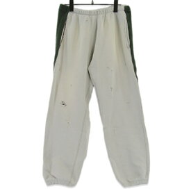 【中古】NEEDLES ニードルズ スウェットパンツ PU293 2-Tone String Sweat Pant-Cotton French Terry ヴィンテージ加工 アイボリー M メンズ 18001370