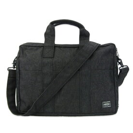 【中古】美品 PORTER ポーター 2WAYブリーフケース スモーキー 592-27530 SMOKY 2WAY BRIEFCASE コーデュラダック ブラック 黒 バッグ 鞄 61004485