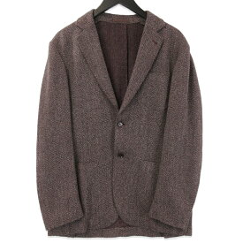 【中古】未使用 RING JACKET リングヂャケット テーラードジャケット RT052F111H アンコン 2B アルパカ バーガンディ 46メンズ 71014686