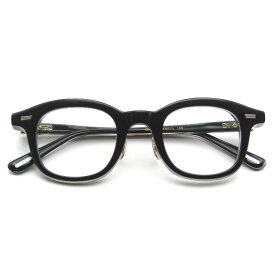 【中古】未使用 YUICHI TOYAMA:5 ユウイチトヤマ ファイブ メガネフレーム BASTILLE 日本製 バスティーユ 2 Black/Clear/White goldスクエア インナーメタルリム メガネ 眼鏡 サングラス 65009552