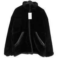 【中古】美品 COOTIE クーティー Mouton Track Jacket CTE-21A217 ムートントラックジャケット 羊革 ブラ…
